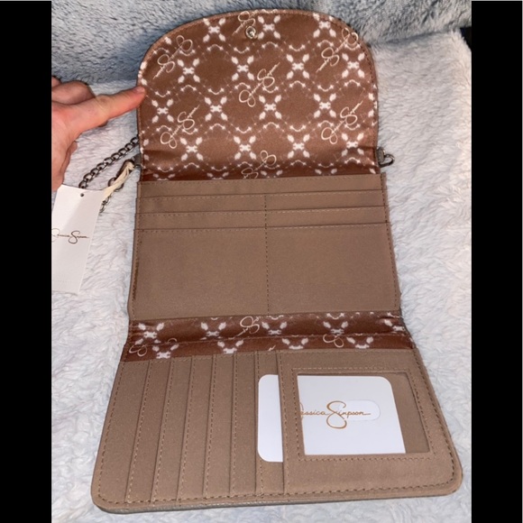 ❌SOLD❌JESSICA SIMPSON LANDON CLUTCH/ CROSSBODY BAG - Picture 4 of 6